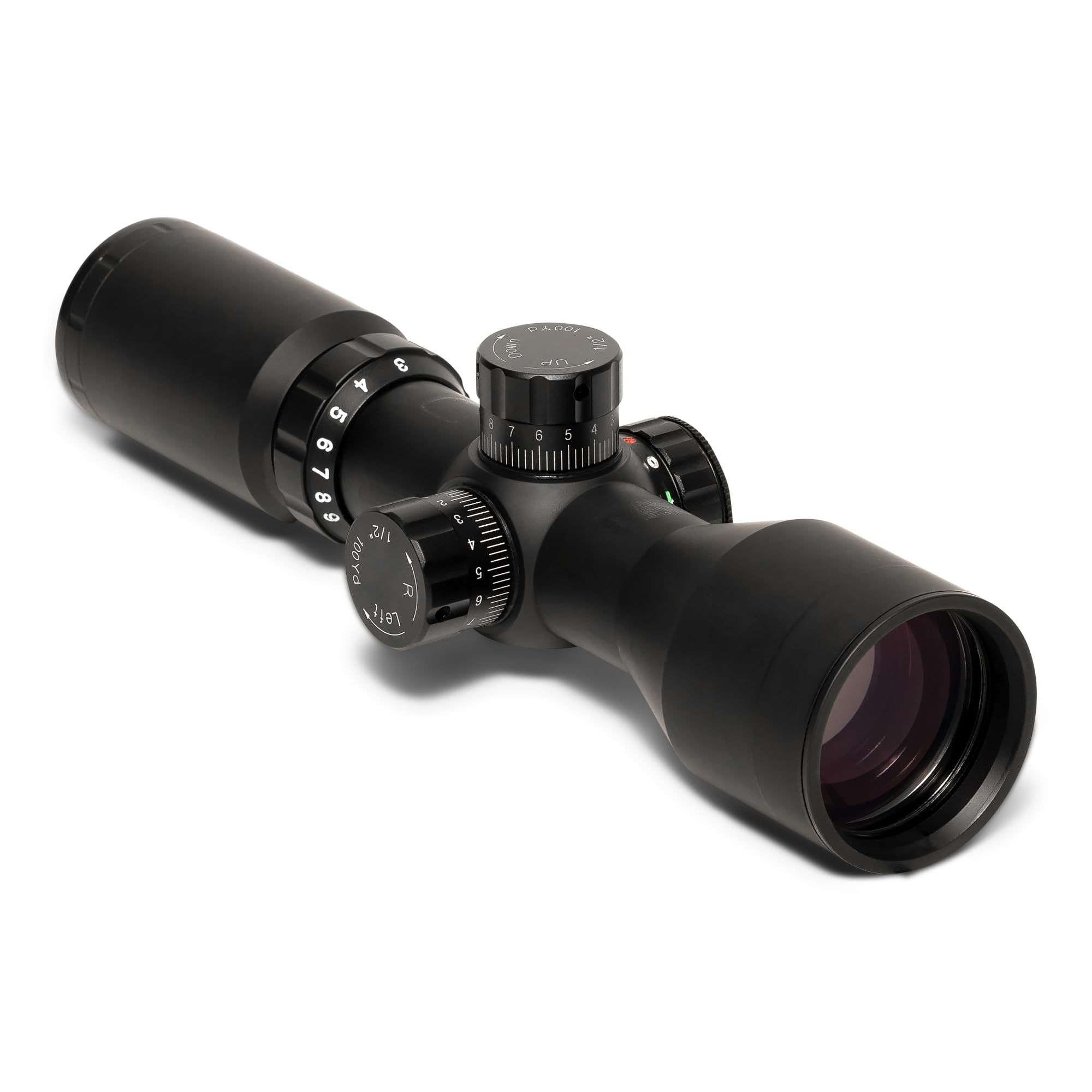 Osprey Global CP3-9X42MDG Compact 3-9X 42 Scope with Illuminated MIL Dot Glass Reticle. 1/2 MOA