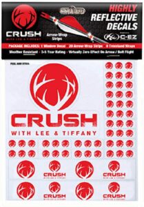 c-ez reflective wraps (the crush edition), red