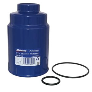 gm genuine parts tp3018 fuel filter with seals