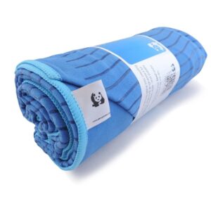 Zen Panda - Best Grippy Hot Yoga Towel with Eco Non Skid or Slip Technology for Covering Bikram Mat