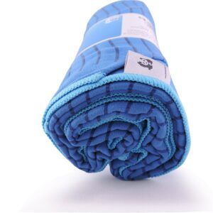 Zen Panda - Best Grippy Hot Yoga Towel with Eco Non Skid or Slip Technology for Covering Bikram Mat