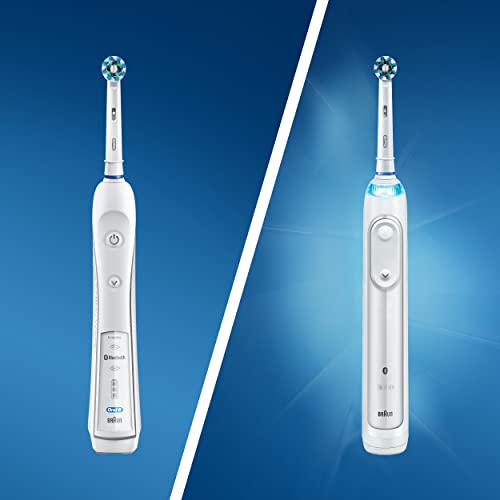 Oral-B Pro 5000 Smartseries Power Rechargeable Electric Toothbrush with Bluetooth Connectivity, White Edition