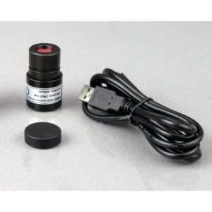 AmScope 40X-1000X LED Student Microscope + 5MP USB Camera (M150C-E5)