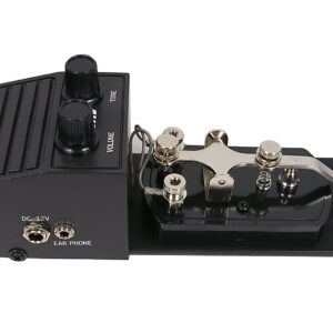 MFJ Enterprises Original MFJ-557 Deluxe Morse Code Practice Oscillator Straight Key w/Volume Control