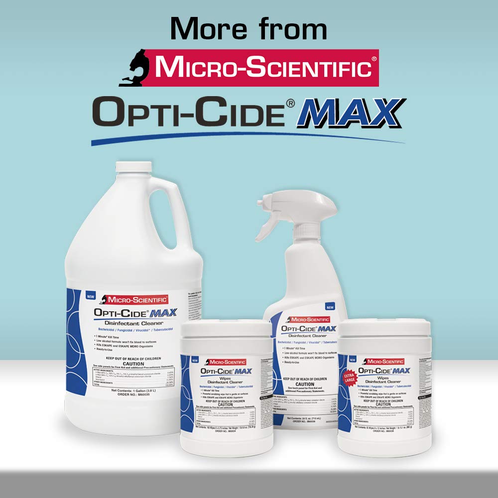 Micro-Scientific - OCS12-024 Opti-Cide3 Healthcare Grade Disinfectant Cleaner and Sanitizer Spray, Model:NEMSI24SA