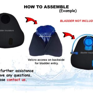 Bladder Insulators are Compatible with Camelbak Lumbar Water Bladder - Reservoir