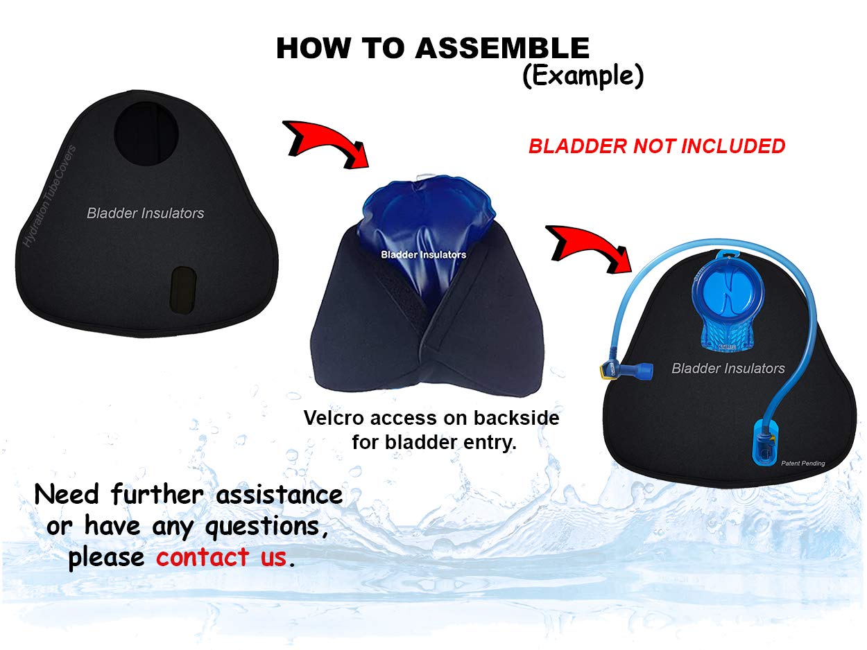 Bladder Insulators are Compatible with Camelbak Lumbar Water Bladder - Reservoir