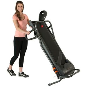 Fitness Reality Tre5000 Compact Folding Electric Treadmill with Heart Pulse