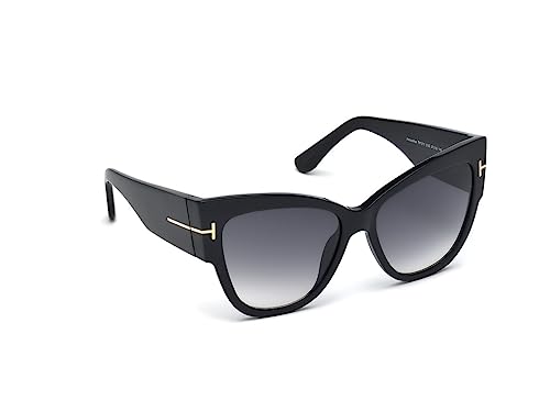 Tom Ford Women's TF371 Sunglasses, Shiny Black