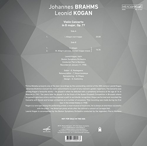 Volume 1:Brahms