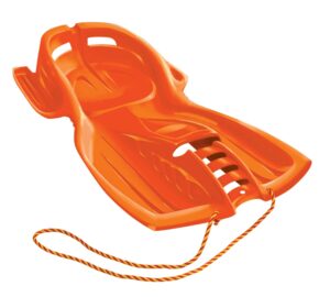 esp 42" snow raider racer sled - orange 1061