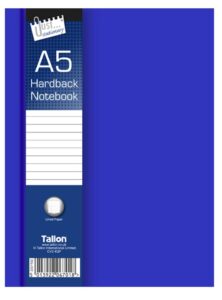 just stationery a5 ruled hardback book