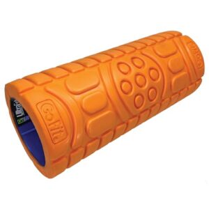 GoFit 13” Massage Go Roller - Massage Bar and Training Manual,Orange,GF-FR13-ORNG