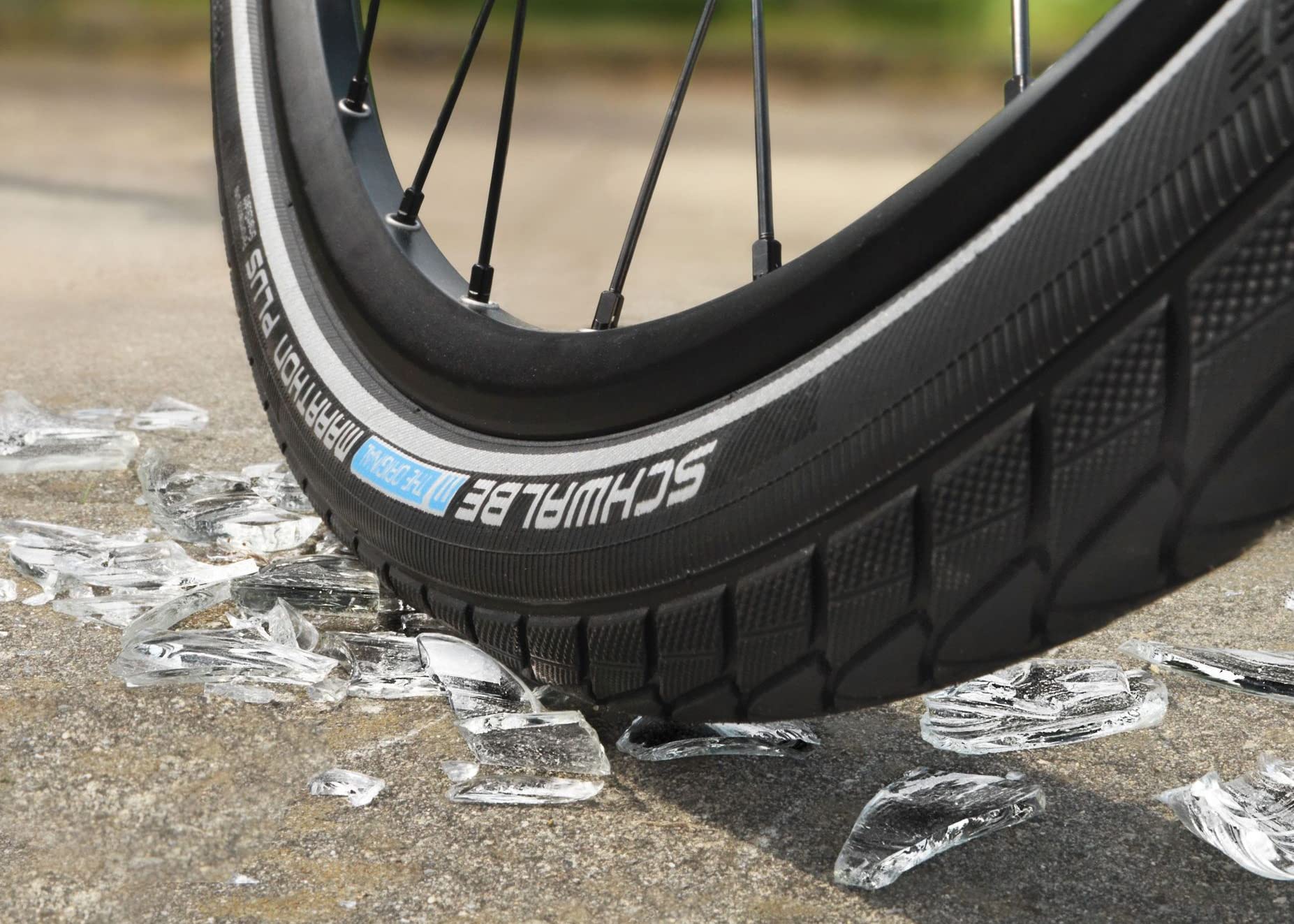 Schwalbe Marathon Plus Tire - 650b x 38, Clincher, Wire, Black/Reflective, Performance Line