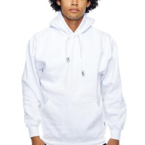 Pro Club Men's Heavyweight Pullover Hoodie (13oz), Snow White, 5X-Large