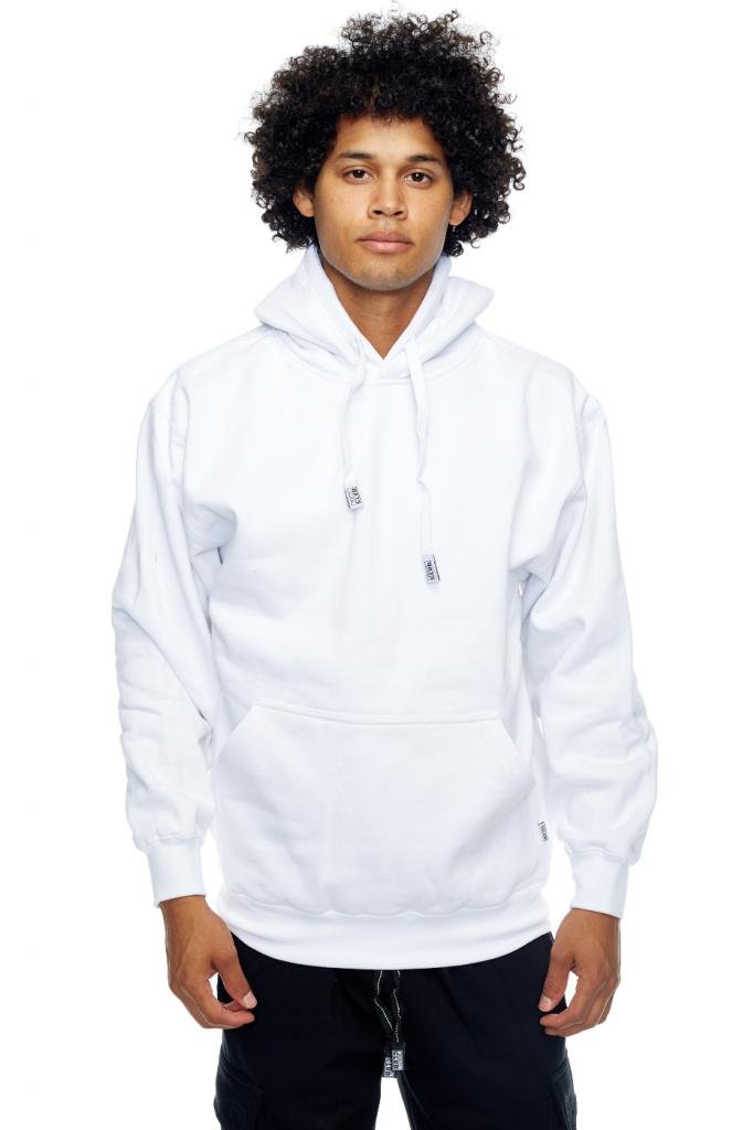 Pro Club Men's Heavyweight Pullover Hoodie (13oz), Snow White, 5X-Large