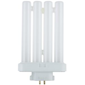 sunlite fml27/65k quad tube plug-in compact fluorescent lamp, fml 4-pin, 27 watts, 1500 lumens, 6500k daylight, 4-pin (gx10q4) base, 120 volts, 1 pack