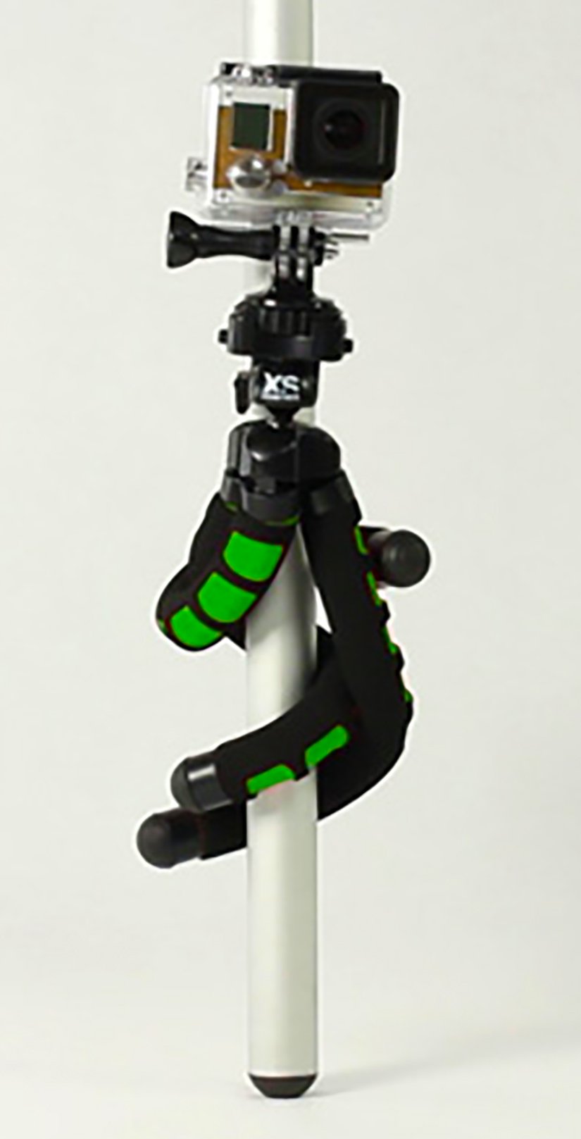 XSories Big Bendy Flexible Camera Tripod For GoPro, Digital, And Action Sports Cameras (Black/Green)