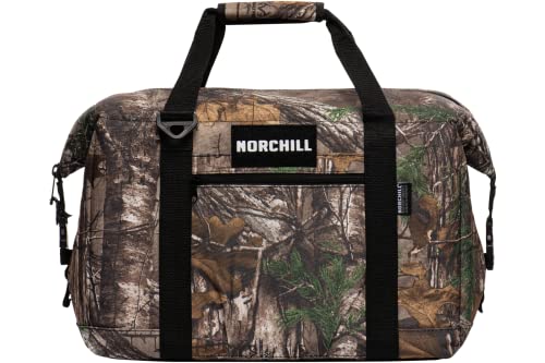 NorChill 12 Can Insulated Soft Sided Cooler, Realtree Xtra Camo