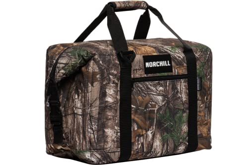 NorChill 12 Can Insulated Soft Sided Cooler, Realtree Xtra Camo