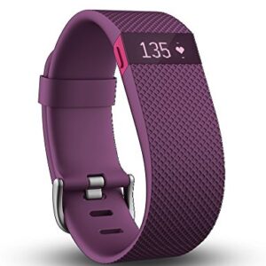 FitBit Charge HR Wristband, Plum, Small