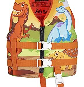 Full Throttle Child Water Buddies Life Vest, Dinosaur