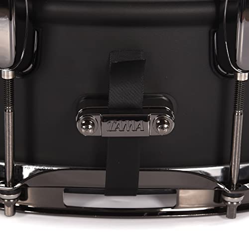 Tama S.L.P. Big Black Steel Snare Drum - 8 Inches X 14 Inches Limited Edition