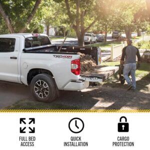 RealTruck TruXedo TruXport Soft Roll Up Truck Bed Tonneau Cover | 297701 | Fits 2015 - 2024 Ford F-150 5' 7" Bed (67.1")