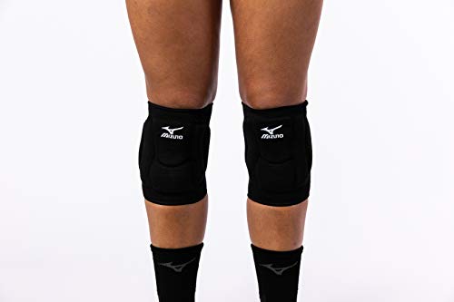 Mizuno T10 Plus Kneepad, ADULT Volleyball Kneepad, Black, One Size