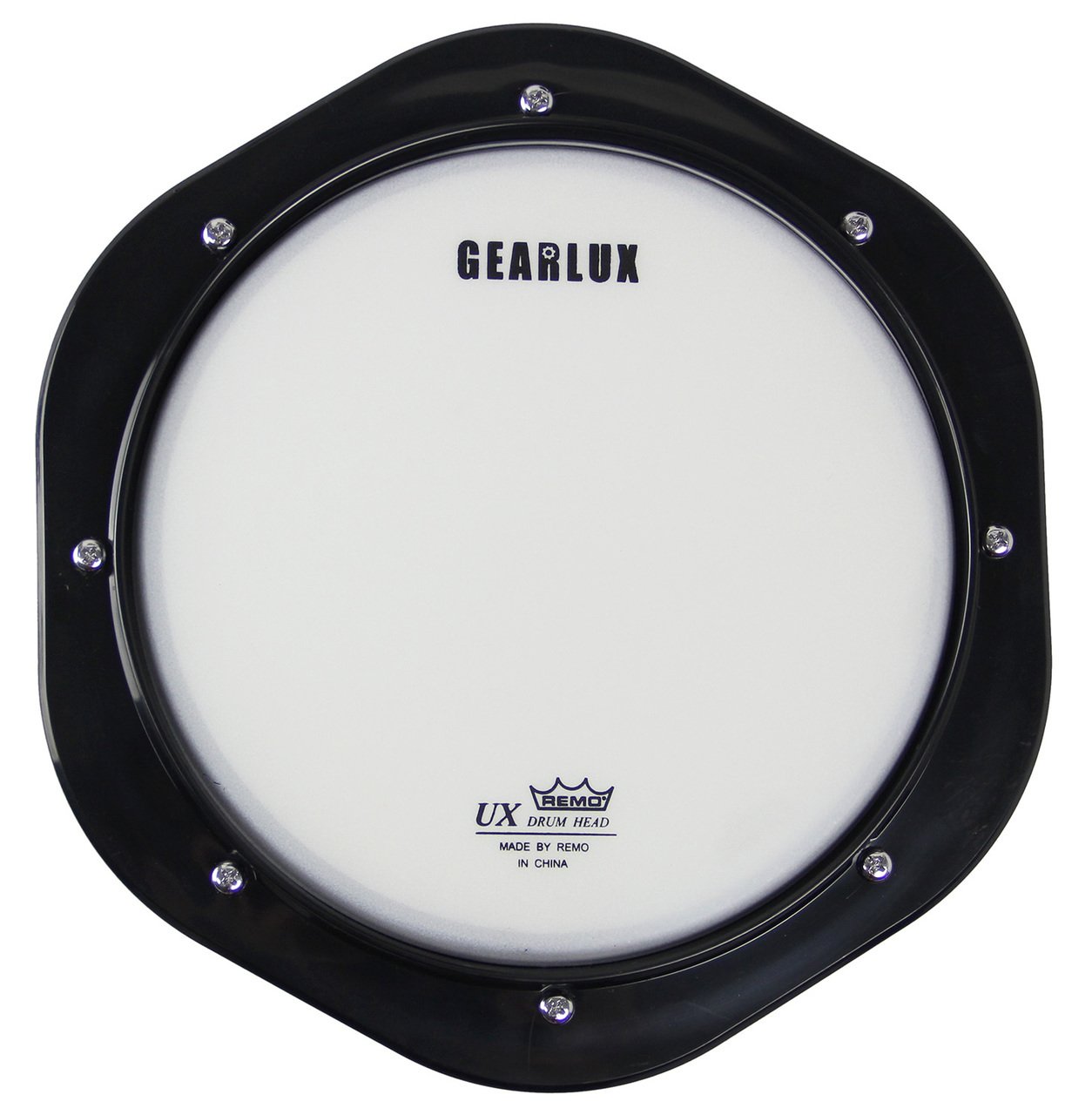 Gearlux 32-Note Glockenspiel Bell Kit with Adjustable Stand, Drum Practice Pad, Carrying Bag