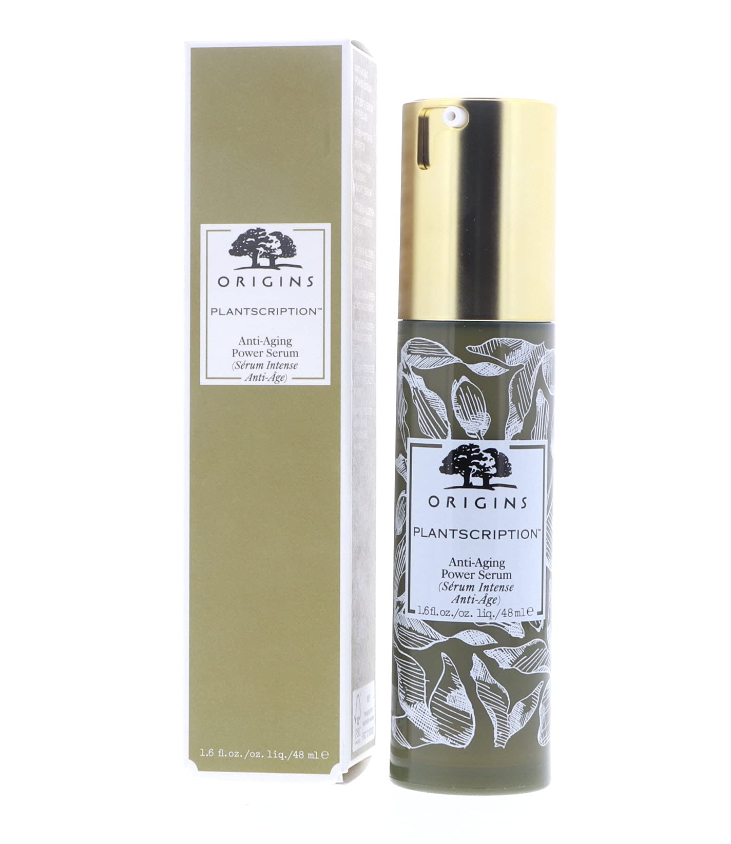 Origins 717334197800 Plantscription Anti-Aging Power Serum, 50ml/1.7oz