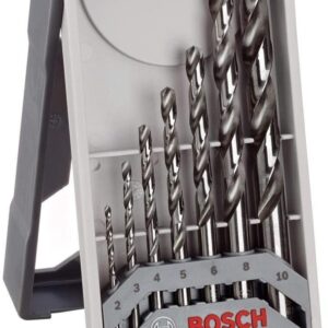 Bosch 2608589295 Metal Drill Bit-Set "Mini X-Line" Hss-G 7 Pcs