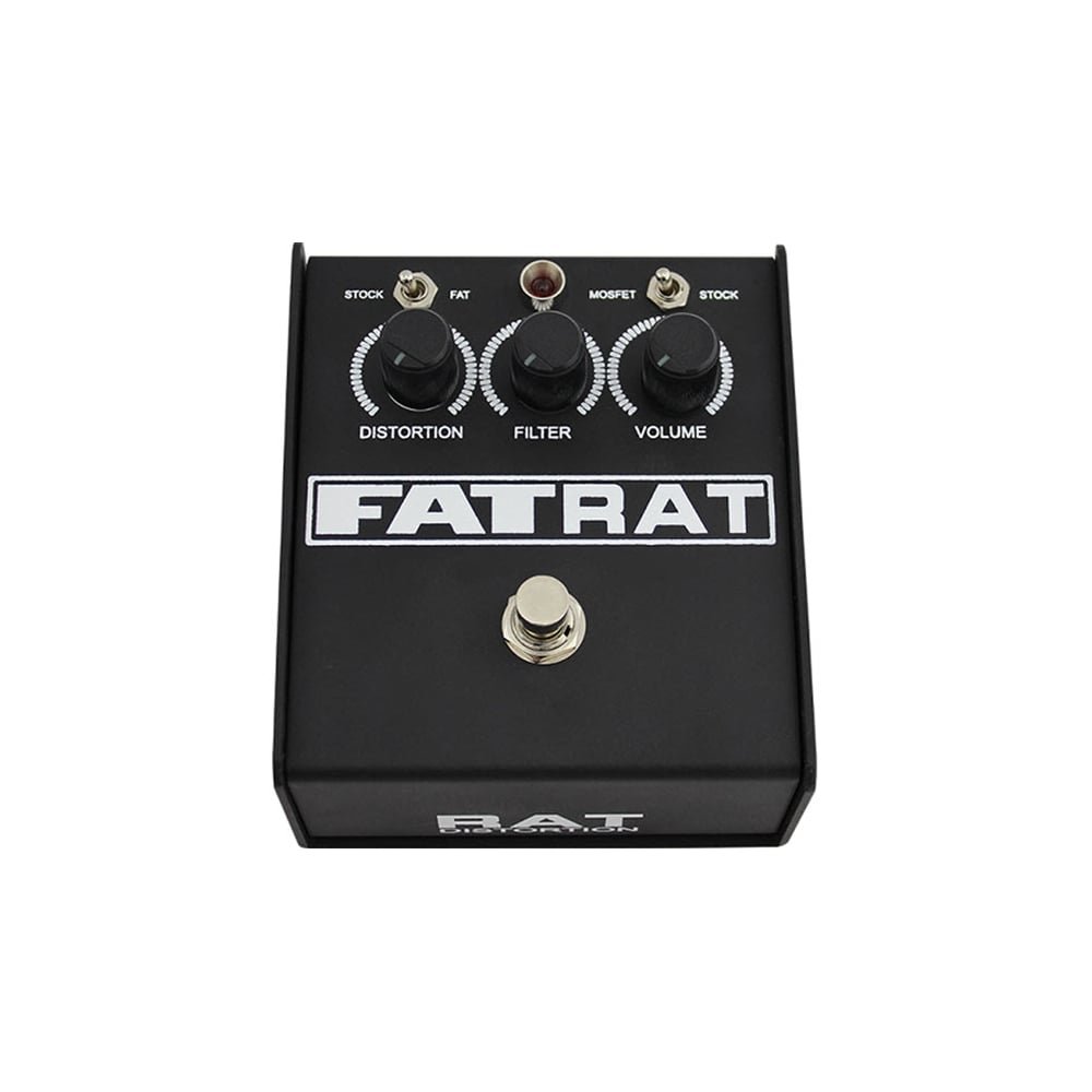 Pro Co Sound FATRAT Distortion Pedal with Selectable MOSFET Clipping and Thick Boost Distortion