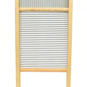 Large Washboard with Tin-23 Inches High X 12.25 Inches Wide