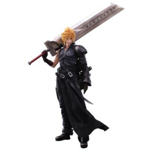 square enix play arts kai cloud strife final fantasy vii: advent children action figure