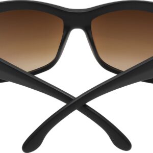 Spy Optic Farrah 673011033355 Wrap Sunglasses, 62 mm (Femme Fatale/Happy Bronze Fade)