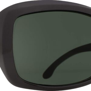 Spy Optic Farrah Sunglasses,Black/Happy Gray/Green Polar,62 mm