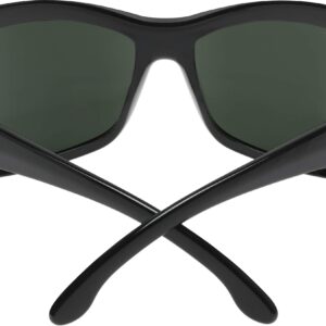 Spy Optic Farrah Sunglasses,Black/Happy Gray/Green Polar,62 mm