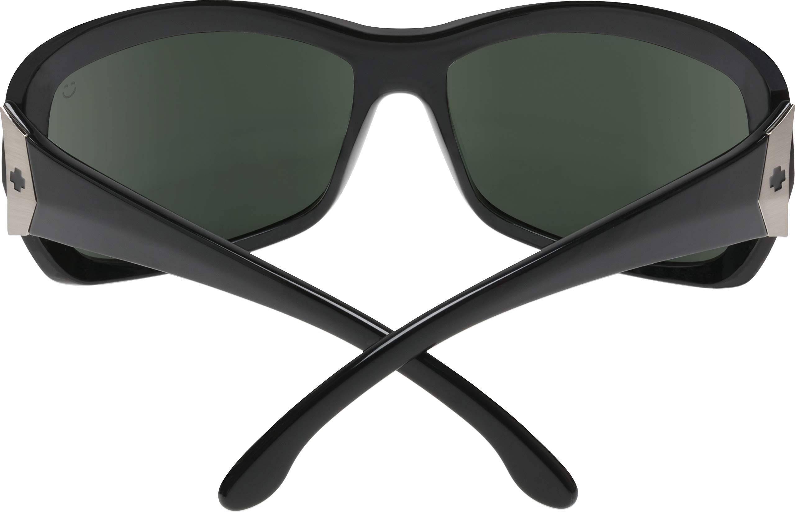 Spy Optic Farrah Sunglasses,Black/Happy Gray/Green Polar,62 mm