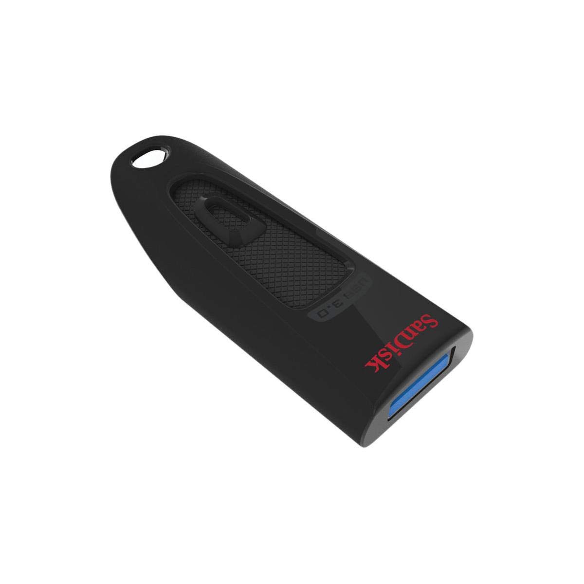 Sandisk Ultra USB flash drive, 128 GB, Black (SDCZ48-128G-A46)