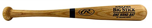 Rawlings | BIG STICK One Hand Training Bat | Baseball / Softball | 22” Pro Grade Ash