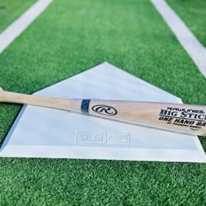 Rawlings | BIG STICK One Hand Training Bat | Baseball / Softball | 22” Pro Grade Ash