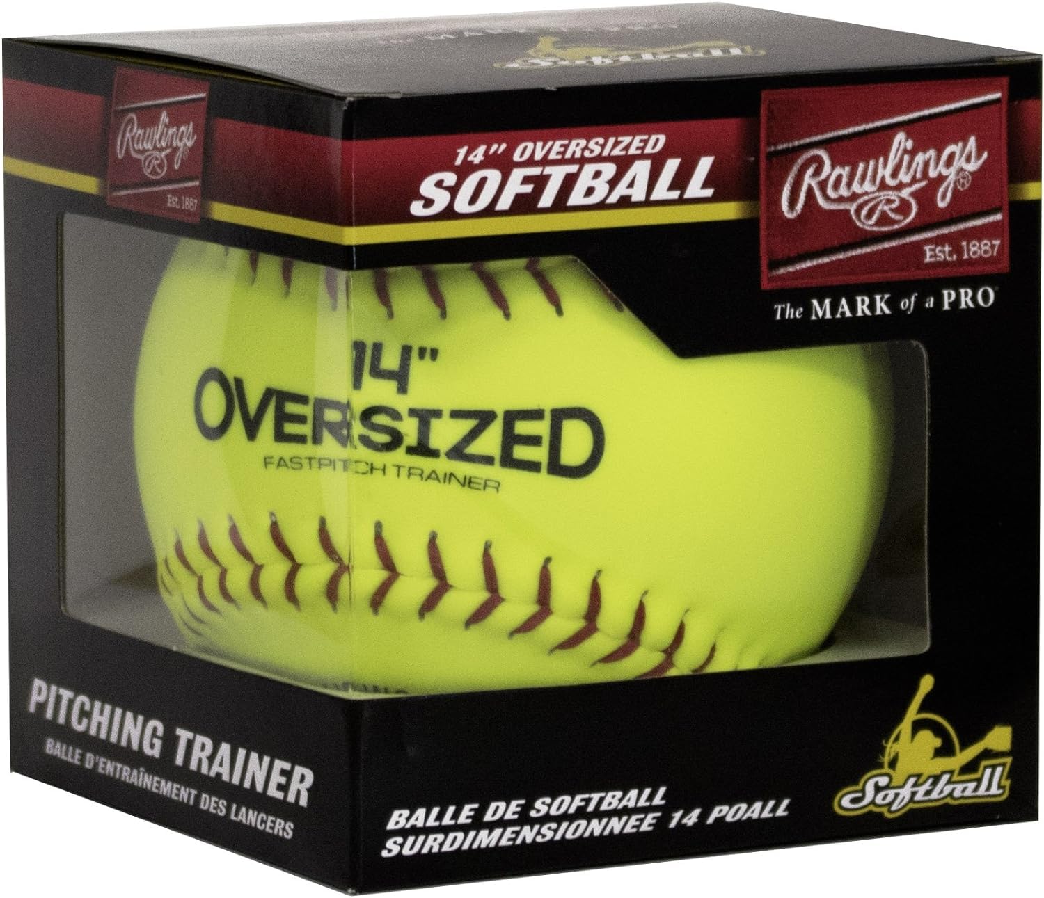 Rawlings | Oversized Fastpitch Training Softball | 14"