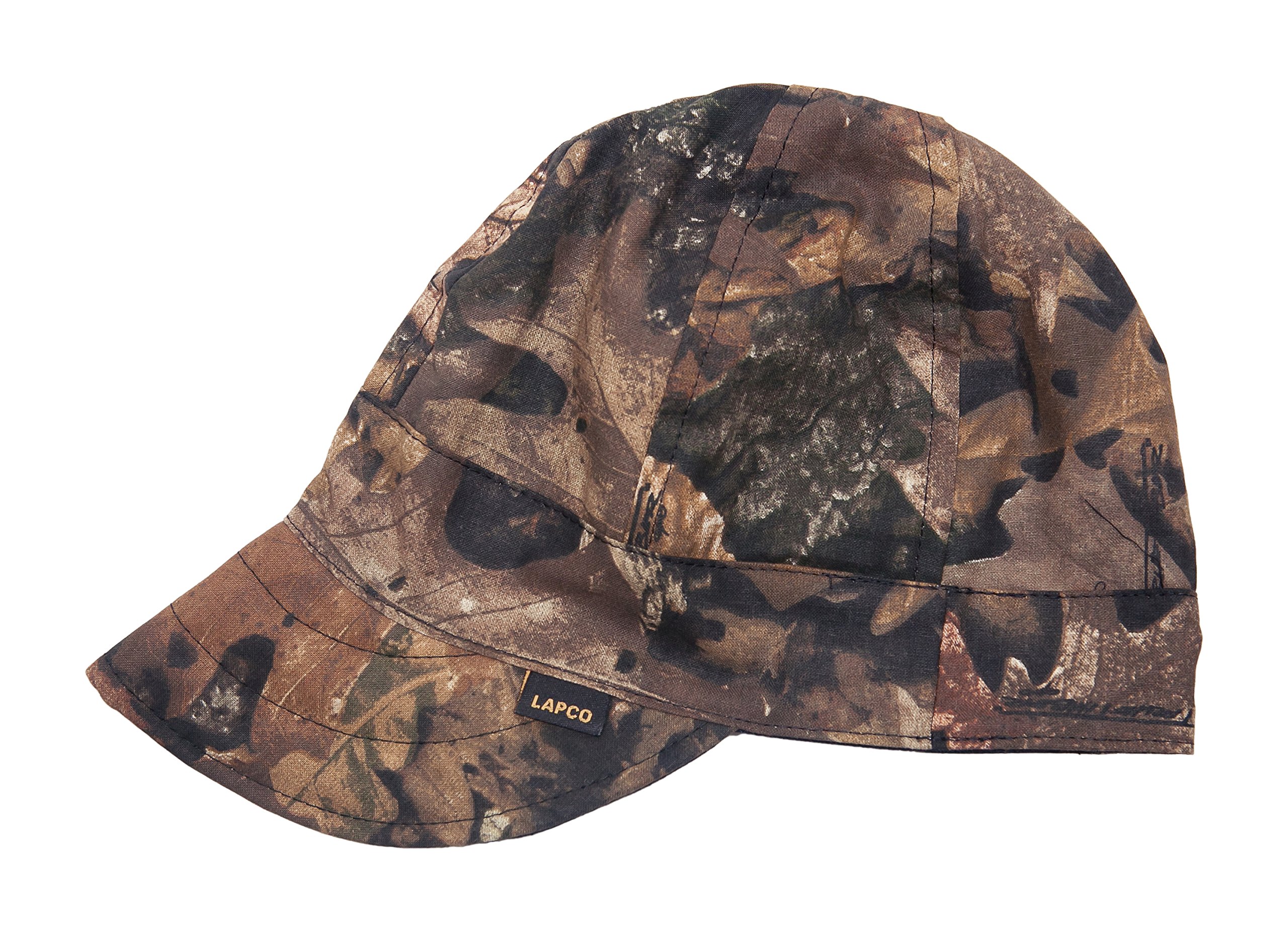 Lapco Lap CC-7 1/8 6-Panel Welder's Caps, 100% Cotton, 7 1/8", Camo