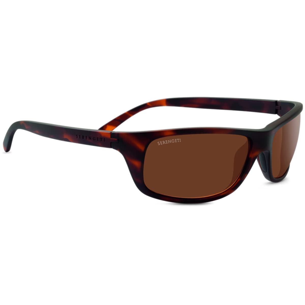 Serengeti Bormio 8166 Sunglasses, Satin Drk Tort, Polarized Drivers