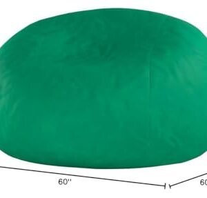 Chill Sack Bean Bag Chair: Giant 5' Memory Foam Furniture Bean Bag - Big Sofa with Soft Micro Fiber Cover - Tide Pool