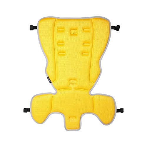 Topeak Babyseat II with Non Disc Rack , Yellow Padding, 15.4 x 32.5 x 19.8 Inch