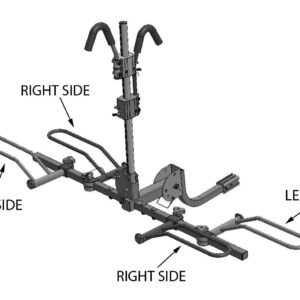 Hollywood Racks Fat Tire Wheel Holder Set