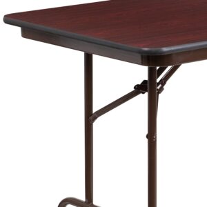 Flash Furniture Floyd 6-Foot High Pressure Mahogany Laminate Folding Banquet Table