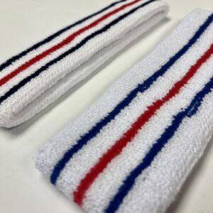 COUVER Tennis Style Premium Quality Athletic Terry Head Sweatband(1 Piece)